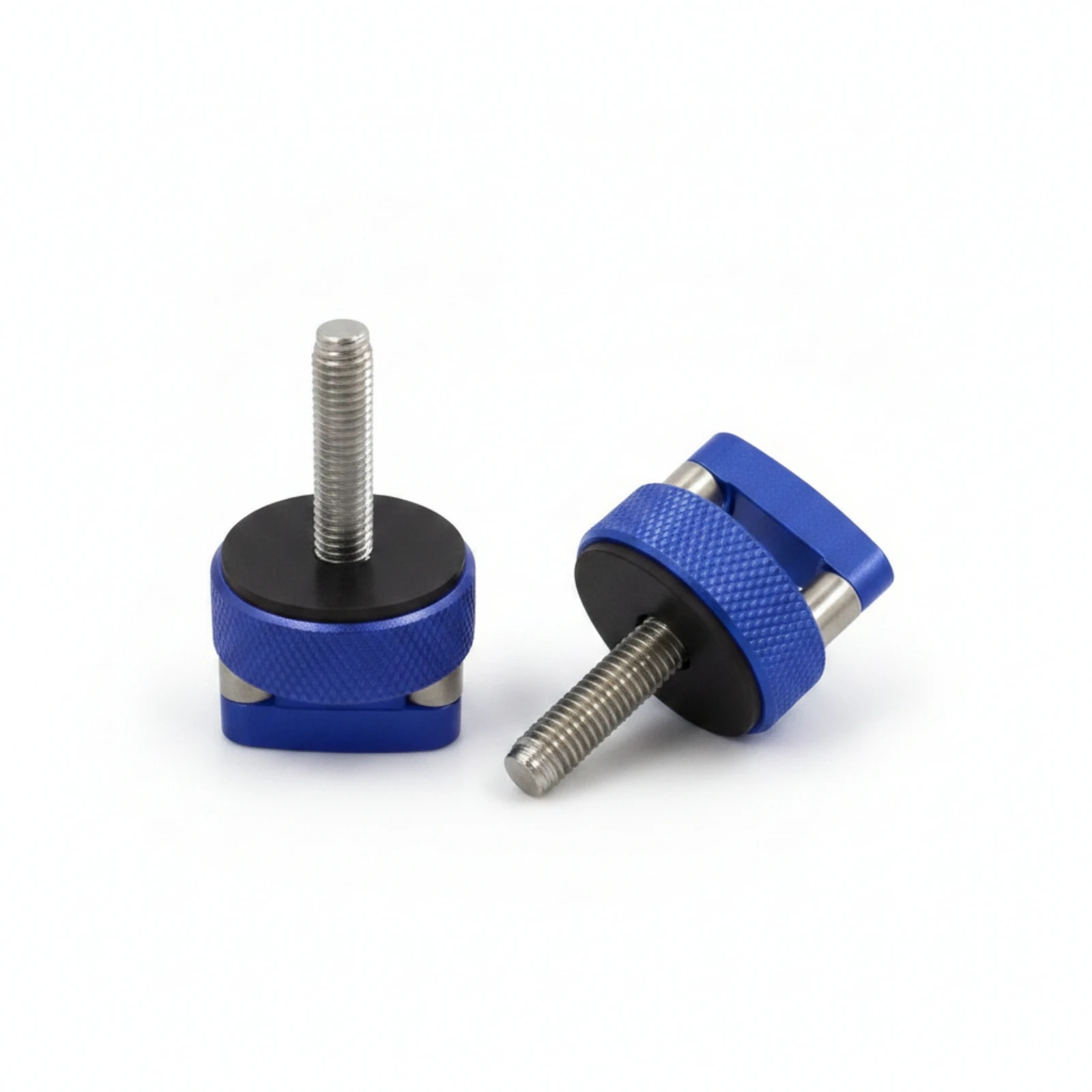 6 Pieces Hard Top Fastener Aluminum Hard-Top Fastener Quick-Removal Screw Knurled Hardware Tooltool-Less for DIYers, off-Road