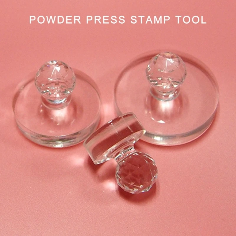 Powder Press Stamp Tool Eyeshadow Plate Eyeshadow Stamp Tool Handmade Tool Powder Press Molds Makeup Supplies