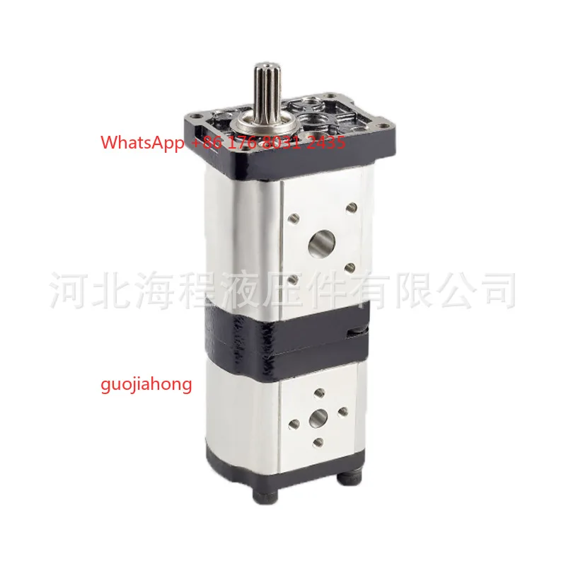 

2CBT-F4/F4-B double hydraulic pump, aluminum alloy pump body, cast iron upper and lower covers, tractor gear pump