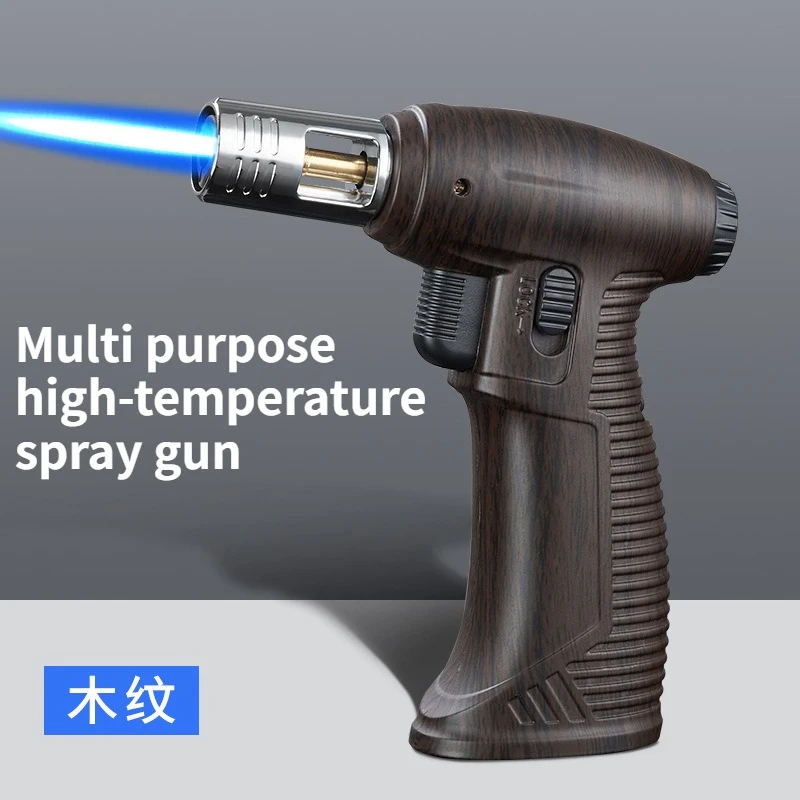 

Creative Straight Windproof Blue Flame Spray Gun Household Handheld High-temperature Spray Gun