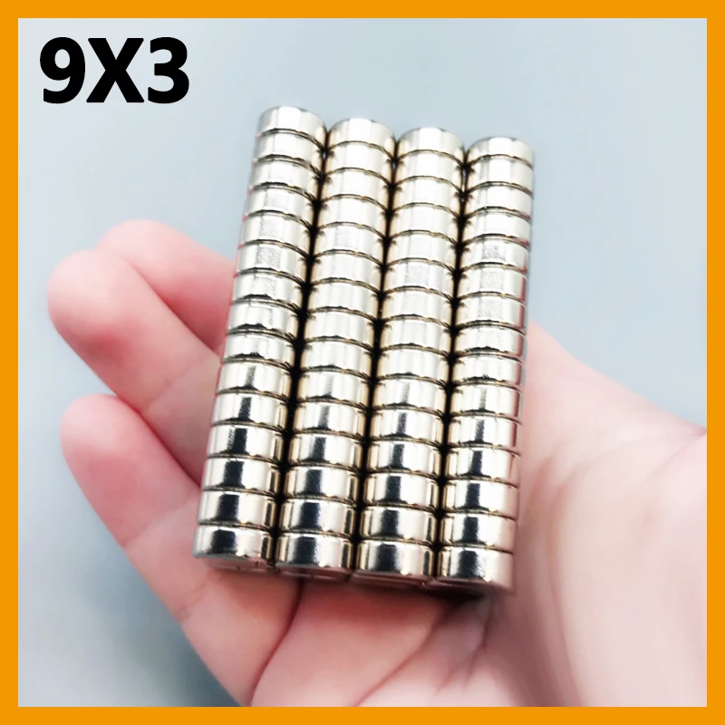 

10/50/200/500/1000pcs 9x3mm Magnet Round Shape for Kitchen Office Fridge Whiteboard Craft Refrigerator 9*3mm Accessory