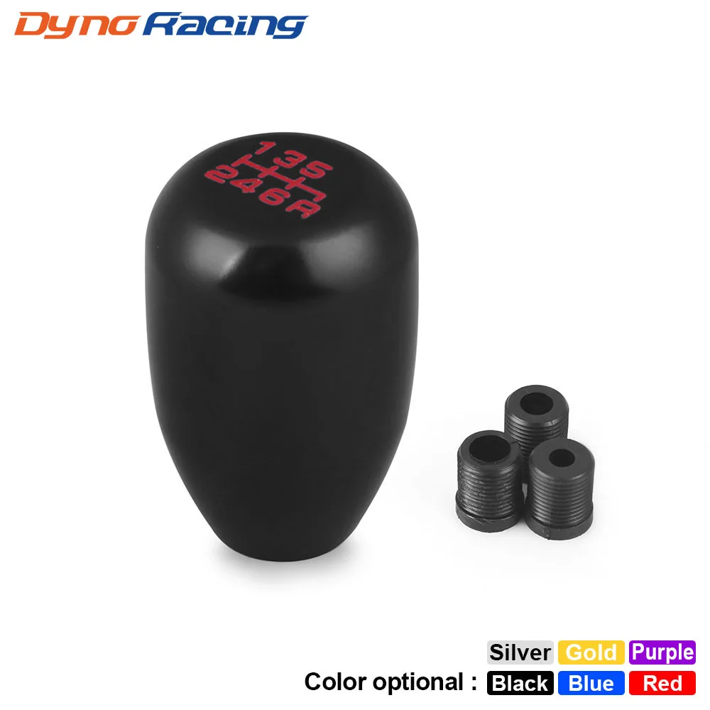 Wyścigowa uniwersalna 6-biegowa gałka dźwigni zmiany biegów do samochodów 8MM, 10MM, 12MM dźwignia zmiany biegówBX 102548