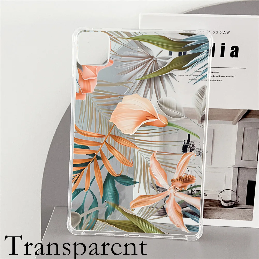 Case For Xiaomi Mi Pad 6 5 Pro 11 inch Tablet Tropical Plants and Flowers Anti fall Shell Cover For Redmi Pad SE 2023 11 10.6 ''