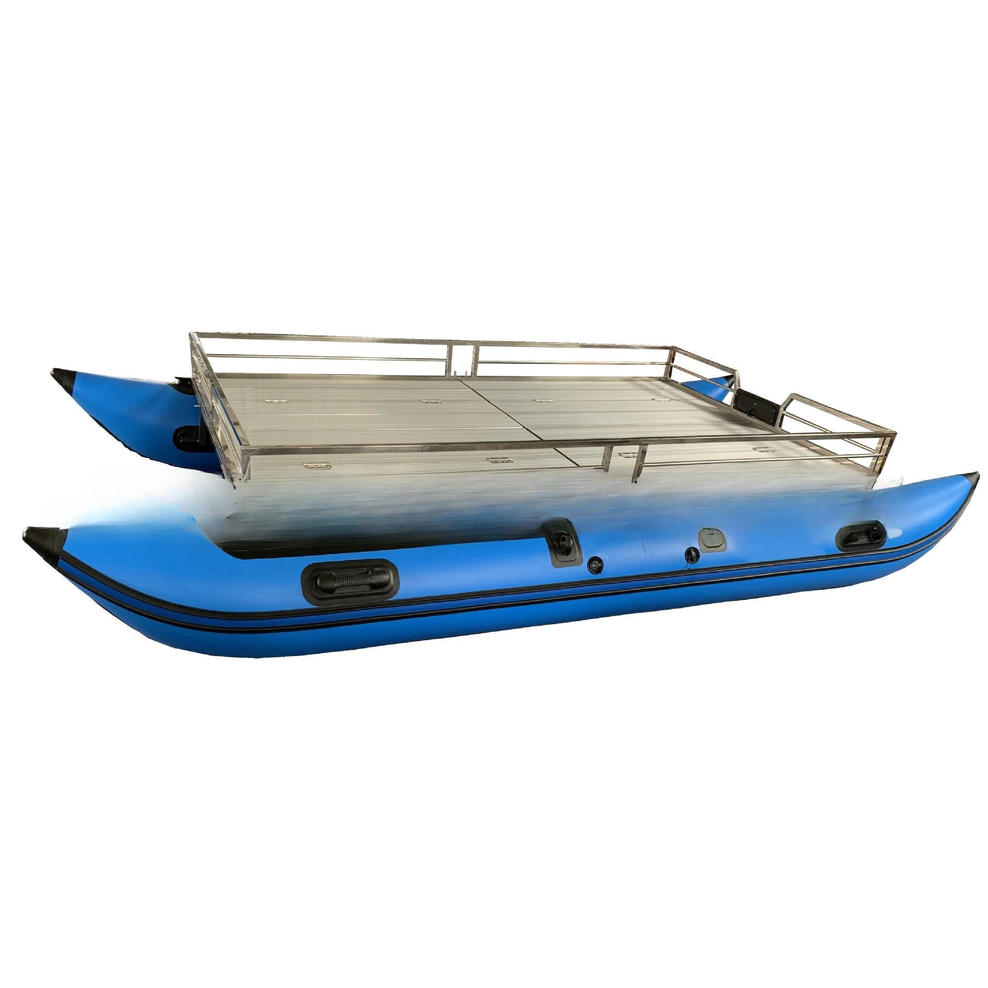 CL360 fishing boat heightened guardrail hovercraft thickened inflatable multi-person kayak assault boat