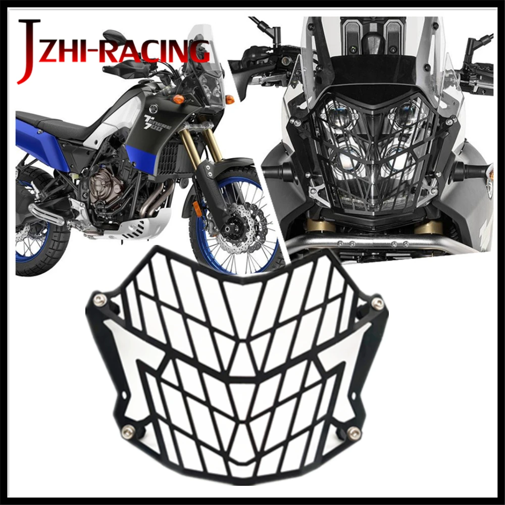 

For YAMAHA TENERE 700 Tenere700 XT700Z 2019-2022 Motorcycle Accessories Headlight Guard Protection Cover.