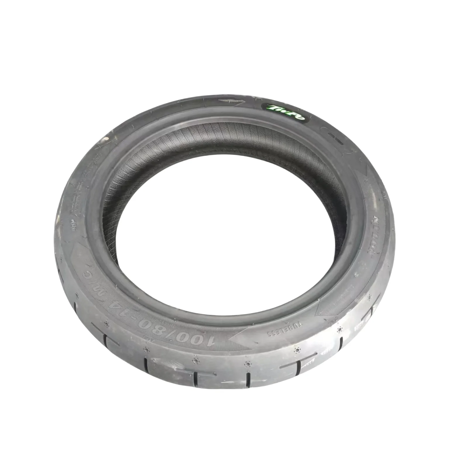 TWPO semi-hot melt type 4 level vacuum tire H-pattern 100-80-14