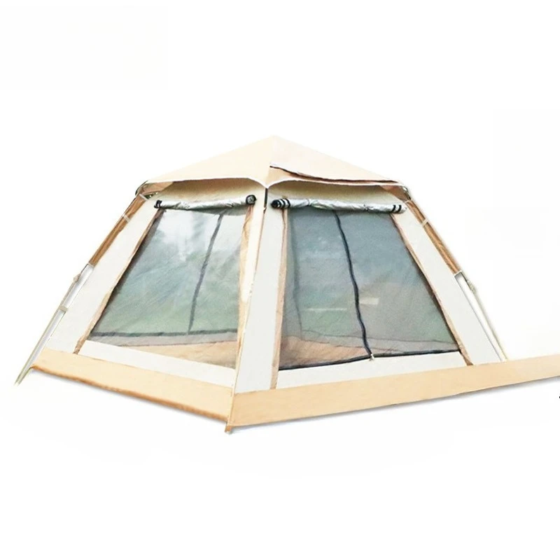 

Outdoor camping automatic tent quick opening park camping square portable automatic with canopy