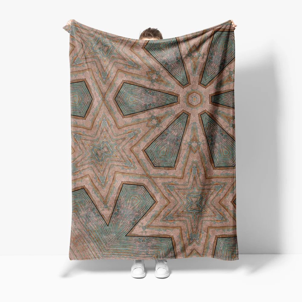 

Уютное одеяло с нерегулярным геометрическим узором, мягкое акриловое одеяло для кровати, чехол для дивана, декоративное одеяло