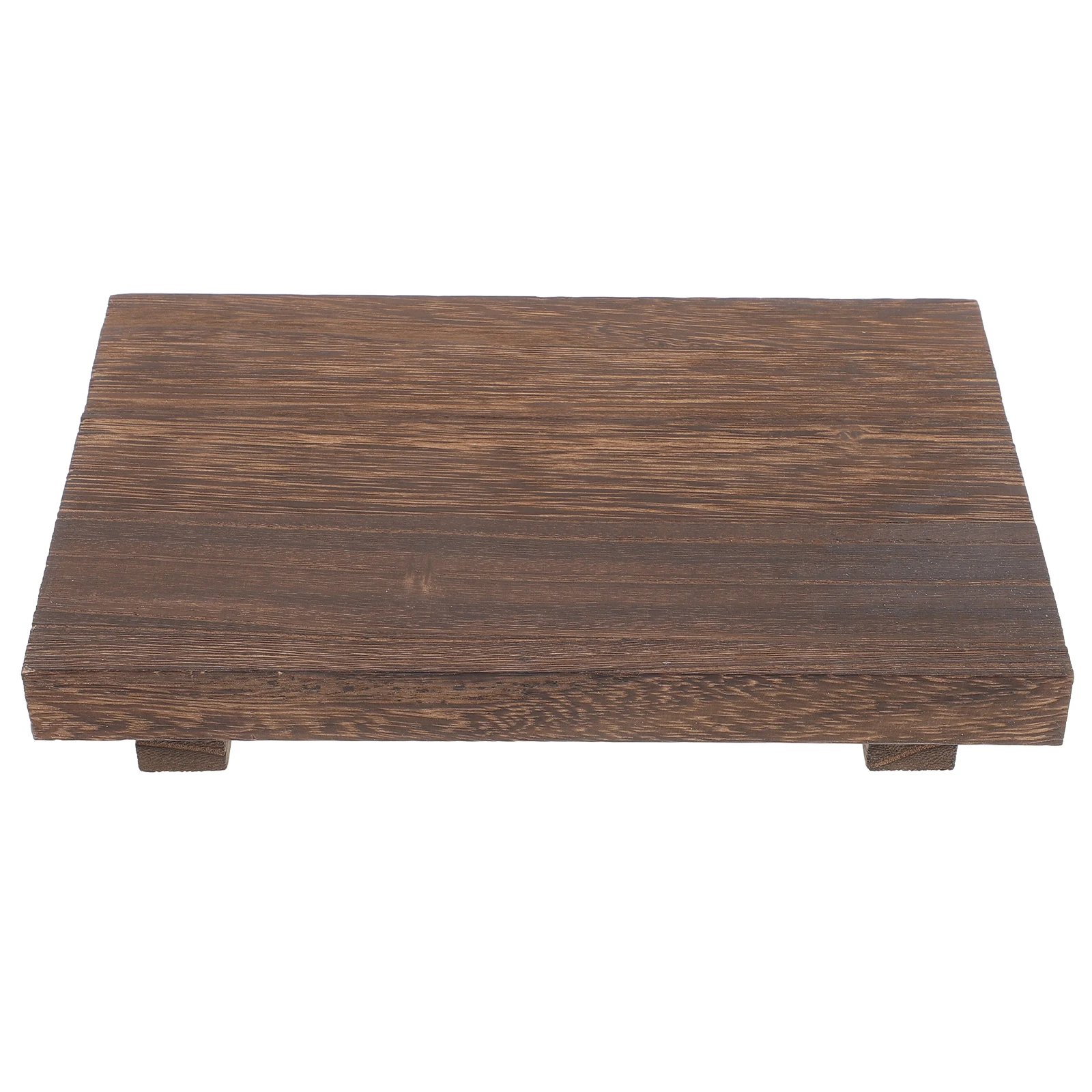 

1pcs Footstep Stool Soap Bar Holder Riser Kitchen Tray Decor Counter Wood Risers Wooden Base Bathrooms Small Spaces Plant Vase