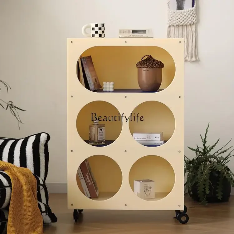 

yj7 Grey square removable cream wind locker small apartment living room dining room bedroom storage cabinet