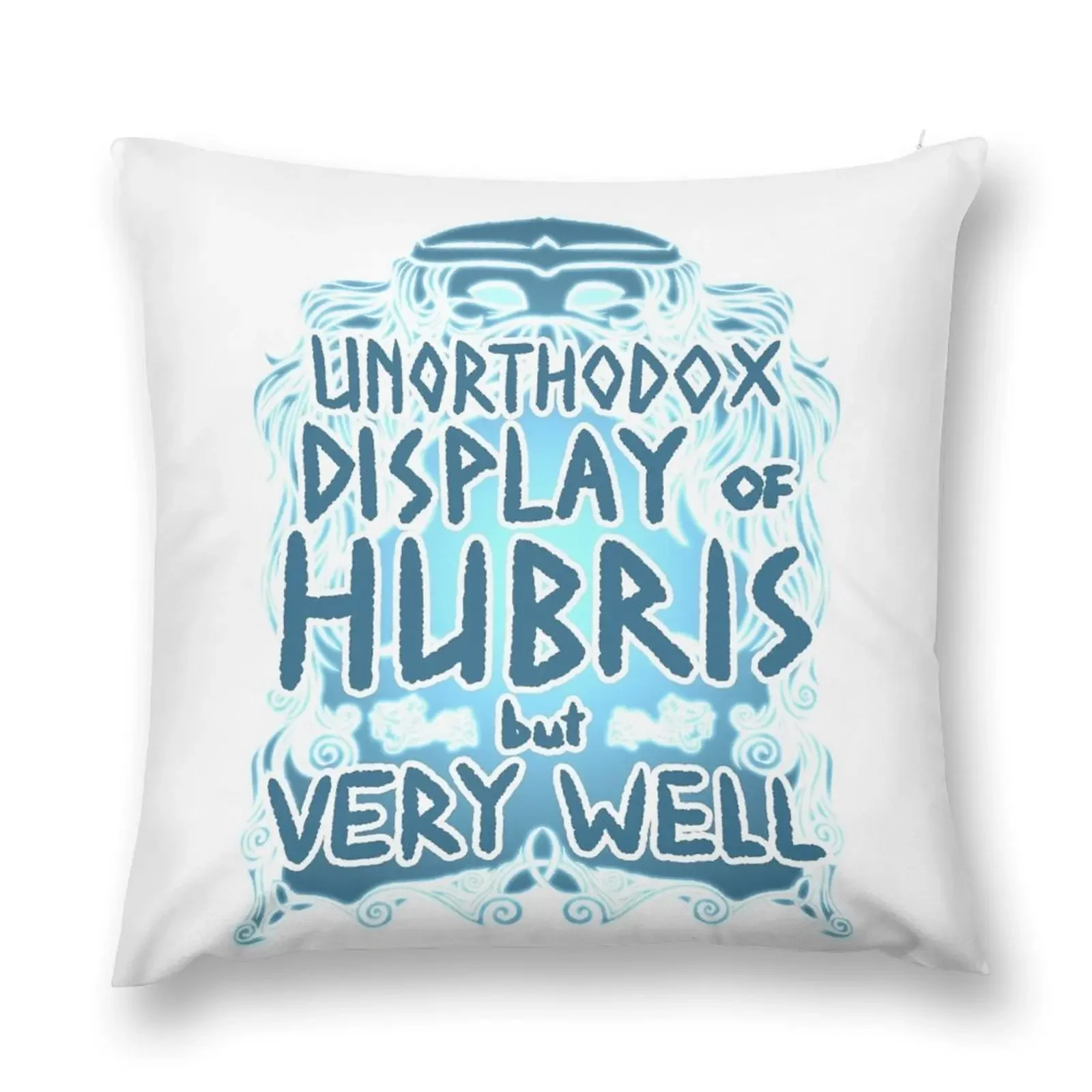 Hubris Throw Pillow christmas supplies Luxury Pillow Cover pillow