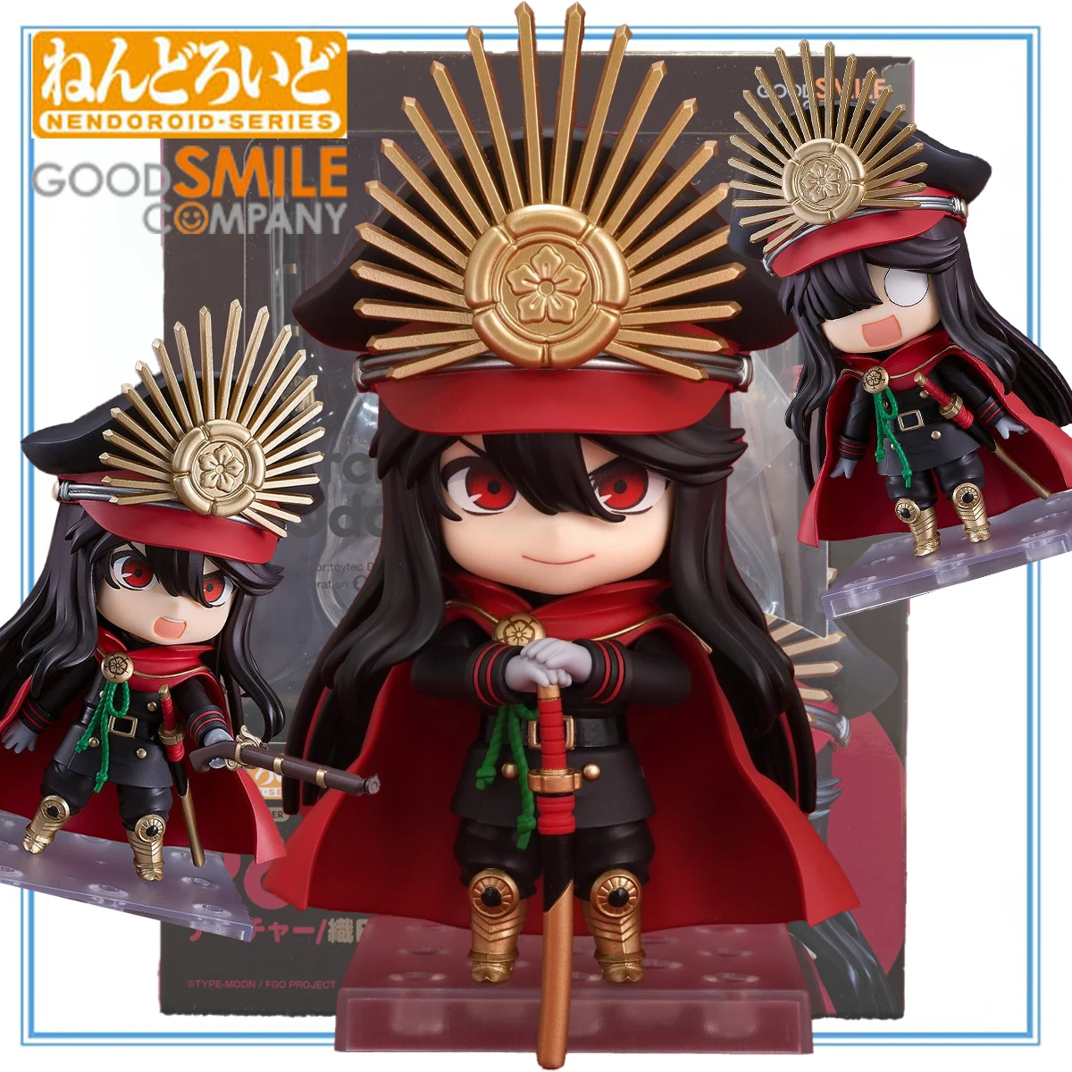 

В наличии Оригинальные экшн/куклы GOOD SMILE COMPANY Nendoroid ( # 2632) Модель аниме-фигурки Fate/Grand Order Archer Oda Nobunaga