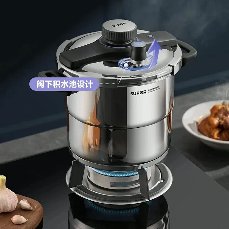 100Kpa Kitchen pressure cooker stainless steel pressure cooker Home Anti explosion Pressure canner electric cooker multifonction