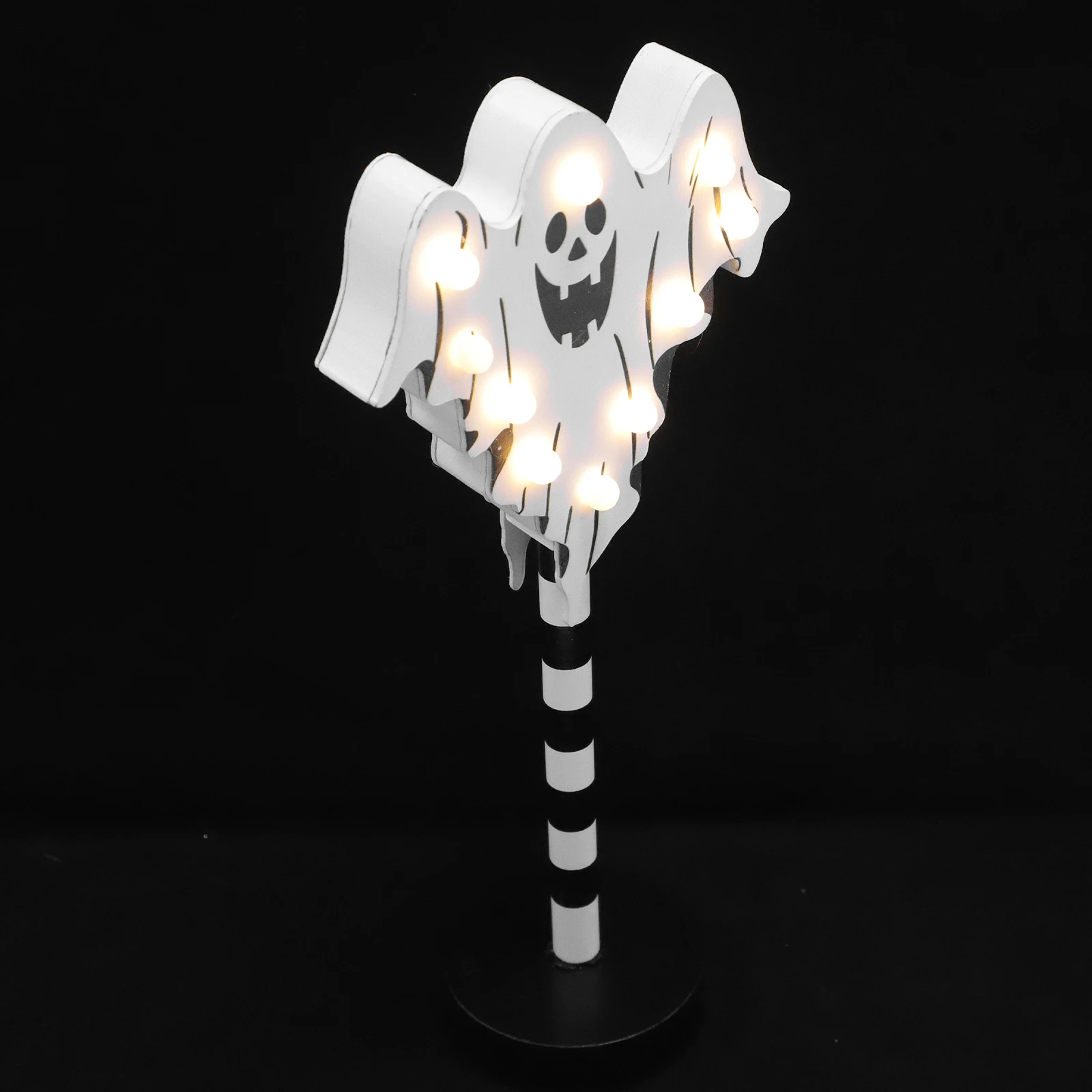 

Halloween Spooky Night Light Wood Removable LED Lamp for Bedroom Halloween Party Lamps Party Home Store Decoration nament