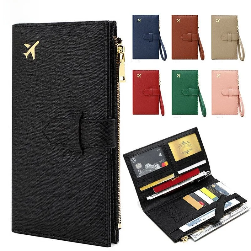 long-rfid-anti-theft-passport-wallet-zipper-buckle-document-storage-ladies-wallet-multi-functional-elegant-ladies-purse