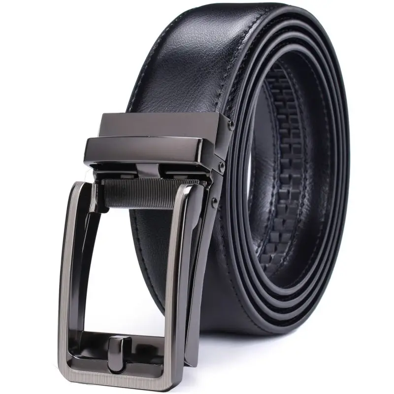 Ratchet Belt - Men’s Dress Automatic Buckle Belt 1 3/8