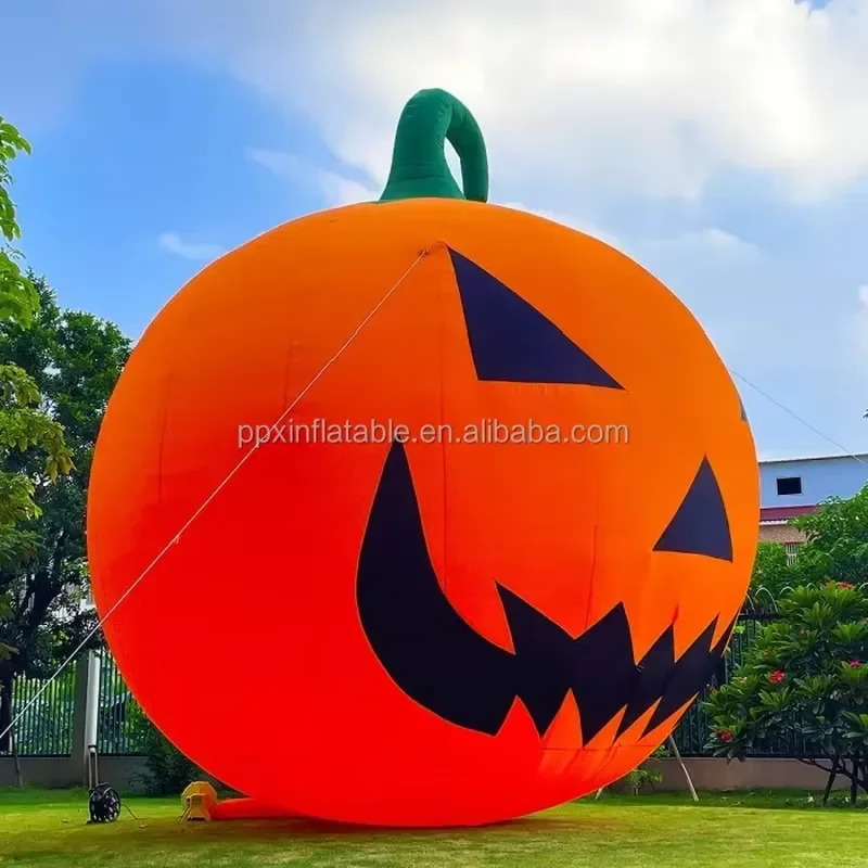 for Giant Inflatable Pumpkin Large Wholesale Artificial Pumpkins Deco Decorations With Blower Blow up Halloween Pumpkin