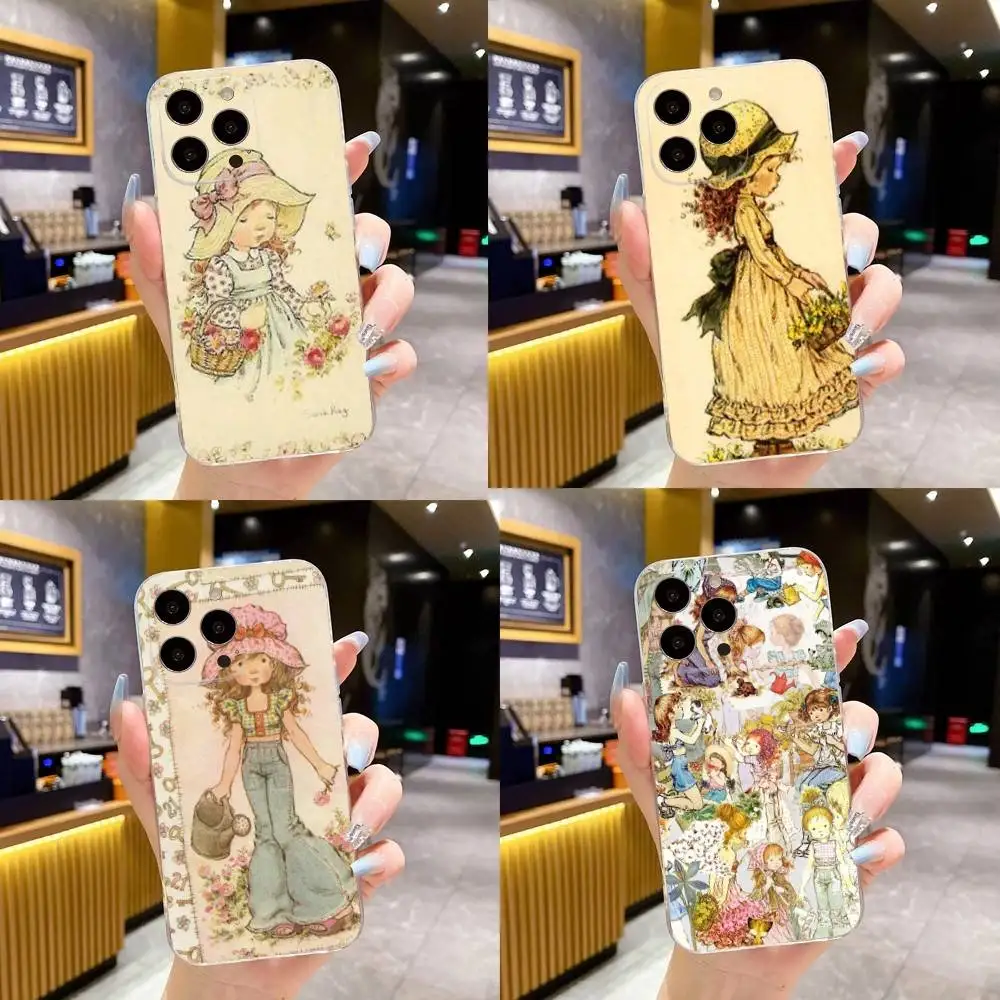 

Sarah Kay Phone Case For iPhone 16,15,14,13,12,11 Plus,Pro,Max,XR,XS,X,7,8 Plus,SE,Mini Transparent Soft Cover