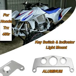 For Honda TRX 450R Key Switch Indicator Light Mount Kit For Pro Taper Handlebar