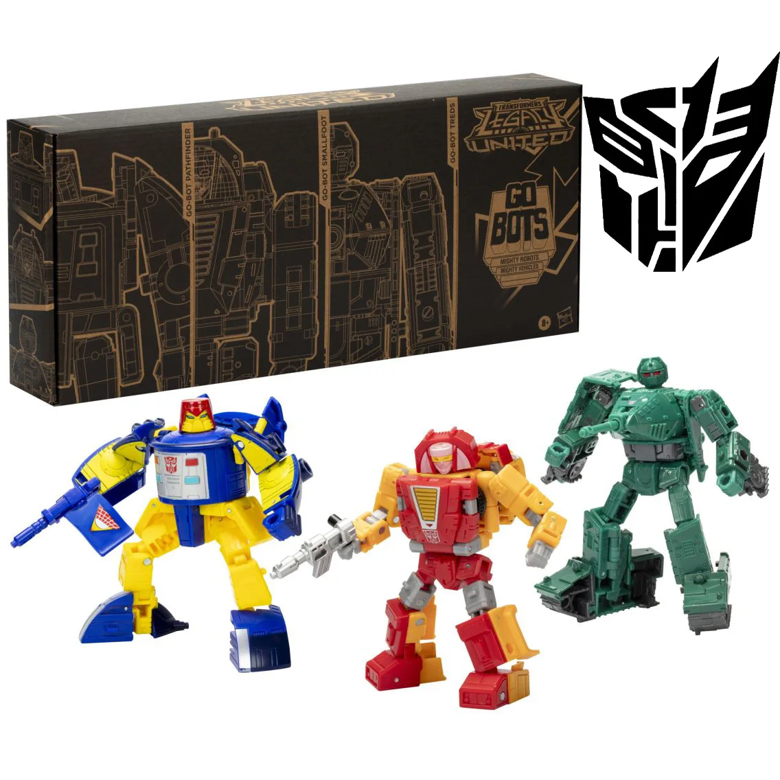 Hasbro Transformers Generations: Selects Legacy United Go-Bot Guardians Action Figures Anime Gift Birthday Present