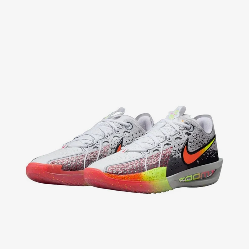 Nike genuine empty new white gray practical court wrapped basketball shoes II6581-001