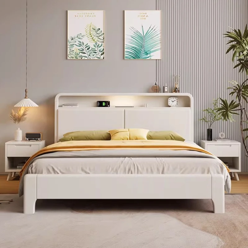 

Design European Bed Bedroom Children Double Single Full Modern Headboards Bed Simple Luxury Letto Matrimoniale Unique Furniture