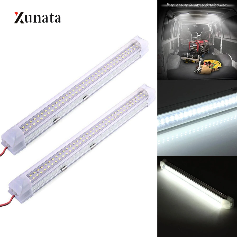 

12-108V SMD2835 LED Bar Light 72LEDs Car Interior LED Strip Light 5W Bar Light for Car Inspection Lamp Car Van Bus Caravan Light