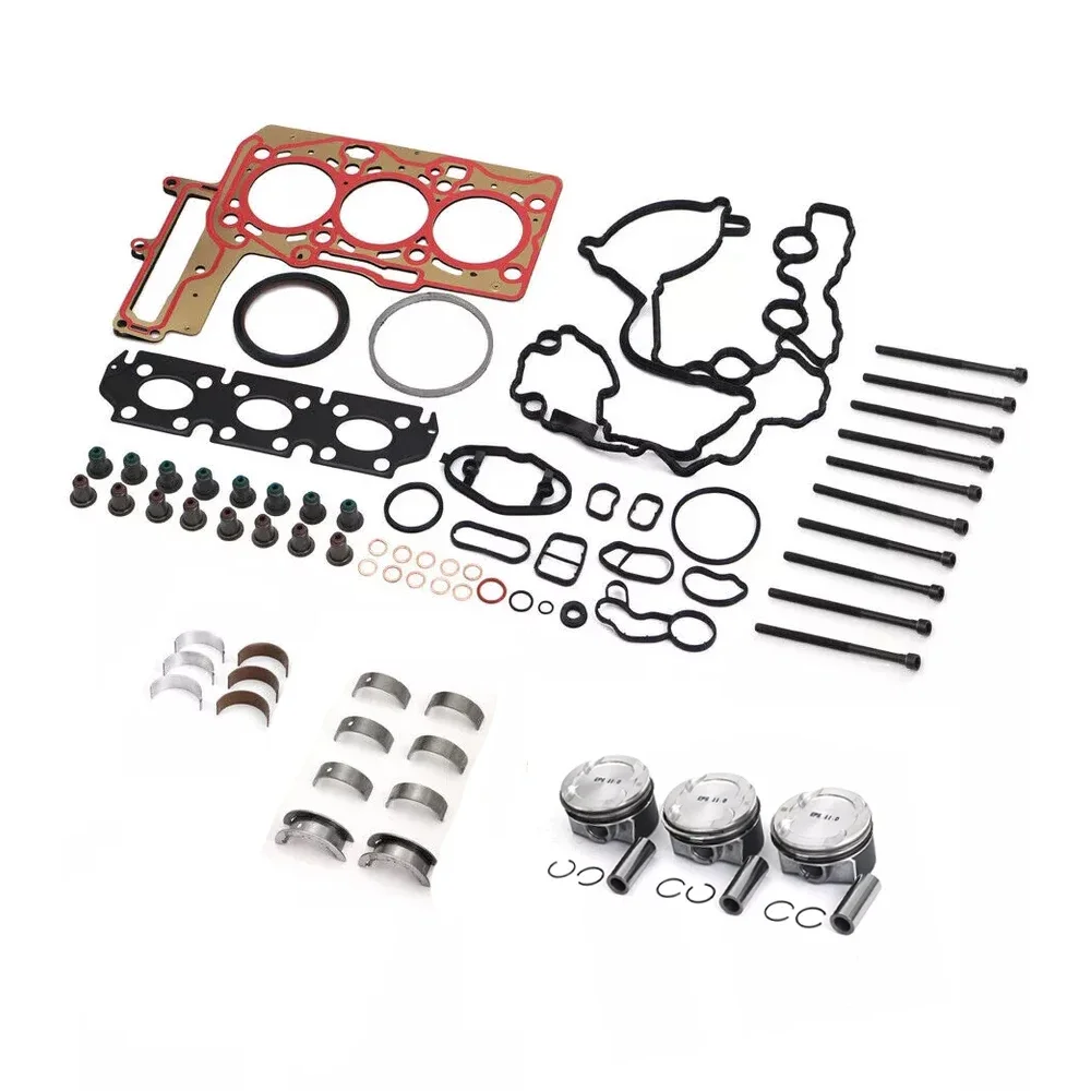 Engine Parts Overhaul Pistons Gaskets Rebuild Kit Fit 1.5 T For BMW 116i 118i X1 X2 Mini Cooper B38 1.5T 11258657760 2015-2021