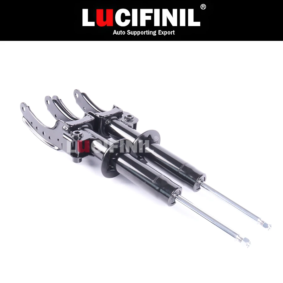 

LuCIFINIL Pair Front Suspension Gas Shock Absorber Strut For Audi Q7 4LB Porsche Cayenne 955 VW TOUAREG 7L 7L6413032L 7L6413031S