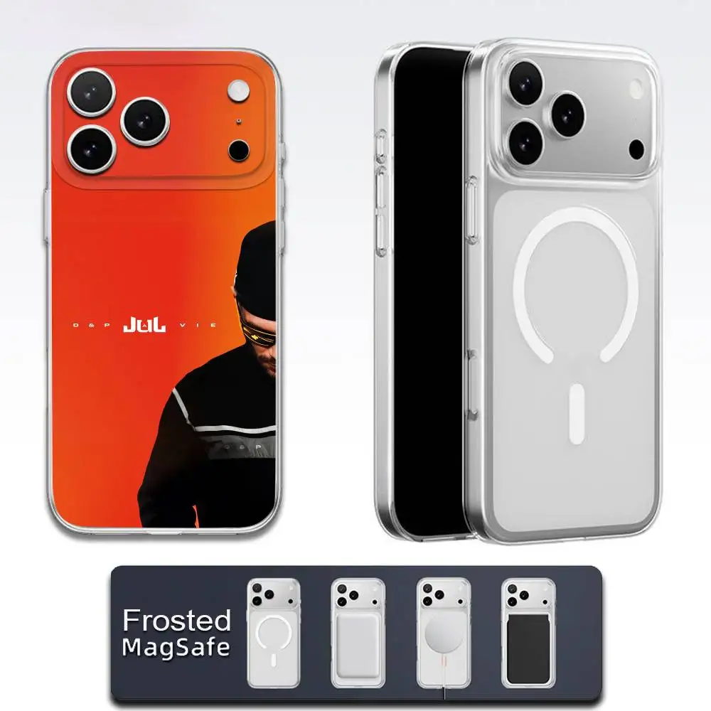 حافظة هاتف J-Jul DP a vie ألبوم مجلد 8 لهاتف iPhone 17,16,15,14,13,12,11,Pro,Max,Plus,E,Air,Mini Magsafe شفاف