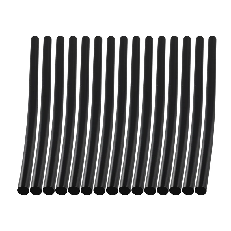 AB47-15 pezzi bastoncini di colla a caldo, 270 x 11 mm bastoncini di colla a caldo neri per carrozzeria auto ammaccature riparazione rimozione artigianato progetti fai da te