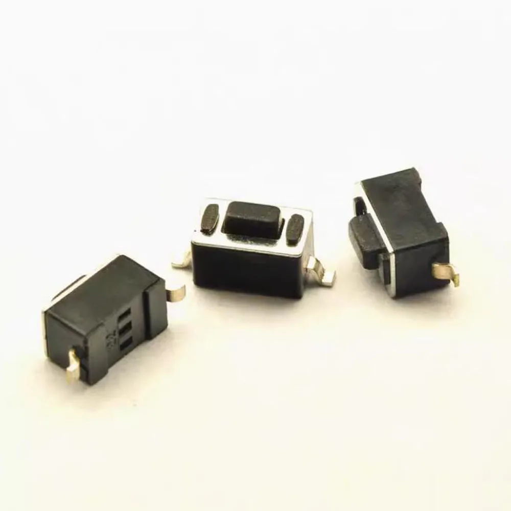 Micro interrupteur tactile à bouton-poussoir, mini interrupteurs SMD, 3x6x4,3mm, 3x6x4.3mm