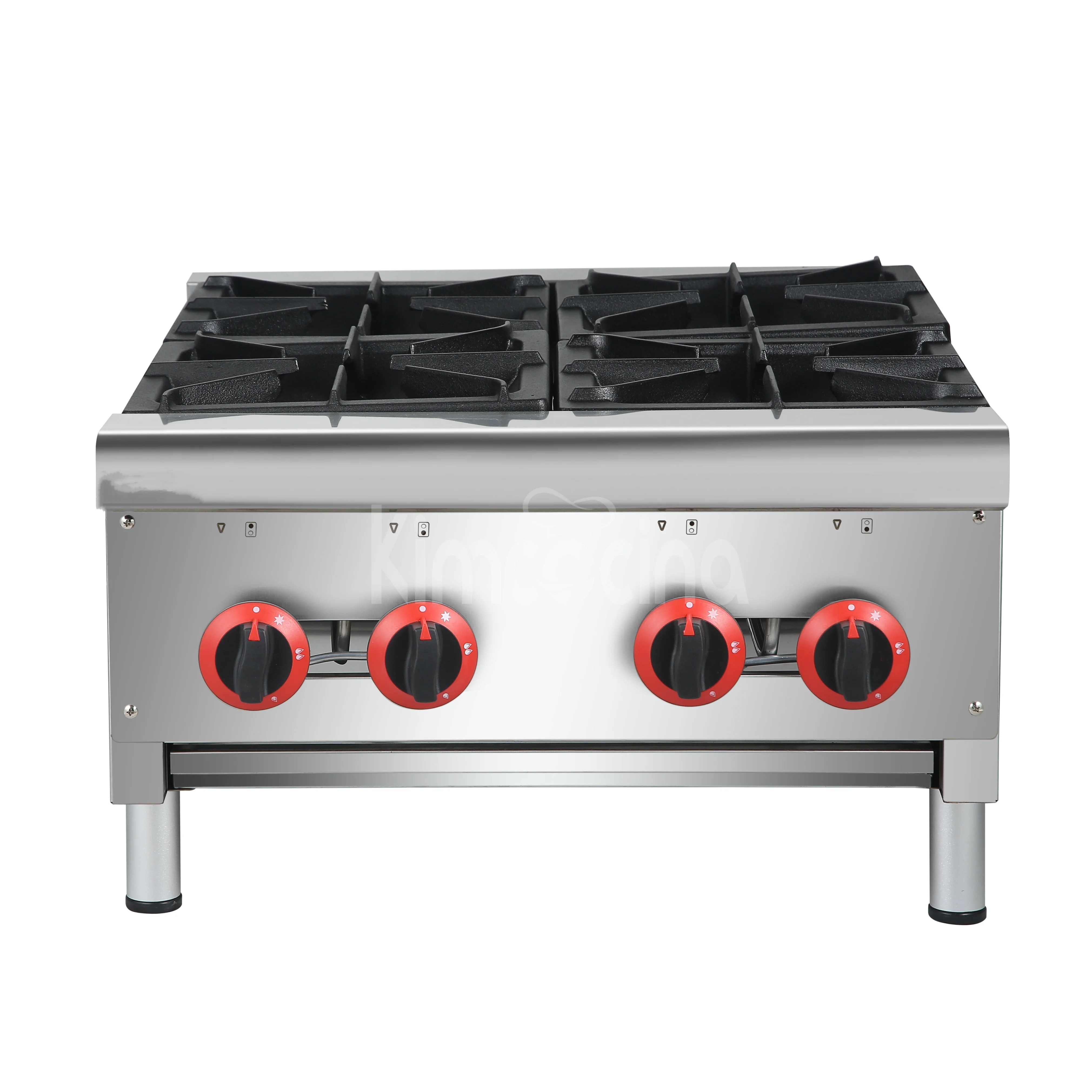 Restaurant Equipment 6 Burners Table Top Cooking Commercial Kitchen Cooker Gas Stove