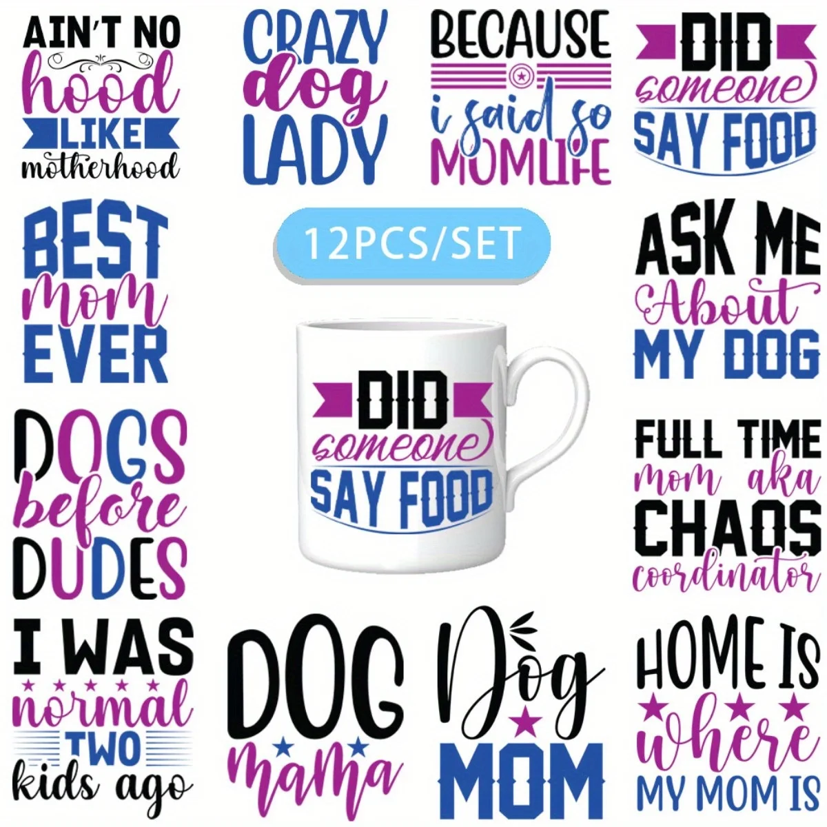 12PCS/SET Quotes Fr…