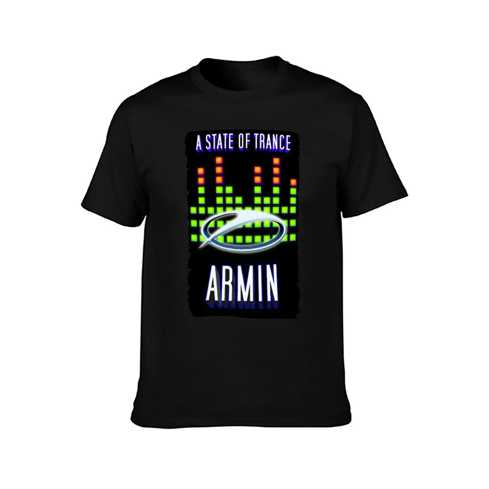 تي شيرت A State of Trance تي شيرت للرجال من القطن بتصميم الرسوم المتحركة