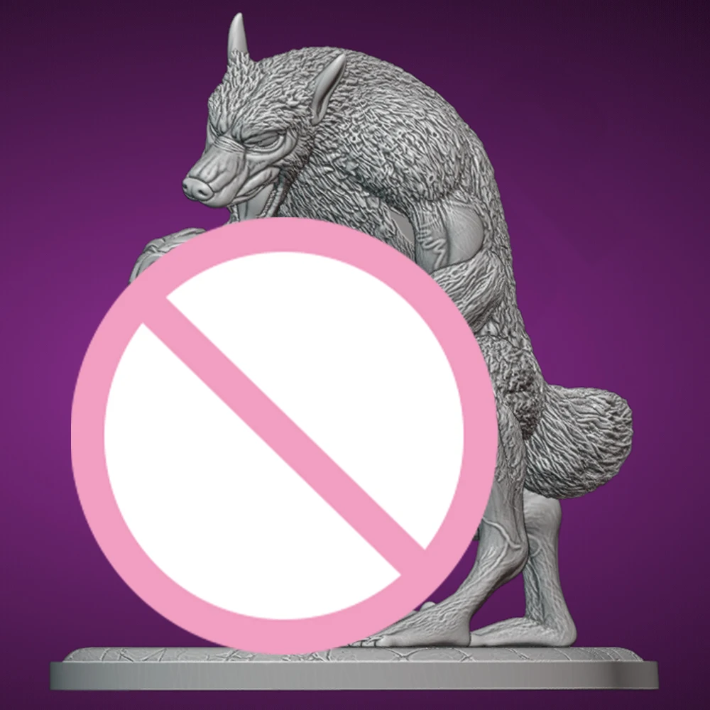 

1/24 оборотнь и сексуальная девушка NSFW, модель из смолы, фигурка, игрушка, ремесло, в разобранном виде, миниатюрная уменьшающая статуя, неокрашенные наборы