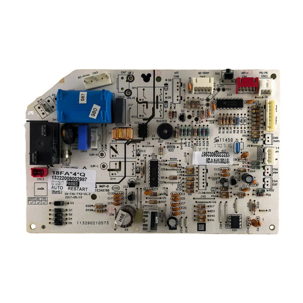 

Для кондиционера AUX Компьютерная плата SX-FA1-T42-V1.2 18000BTU печатная плата