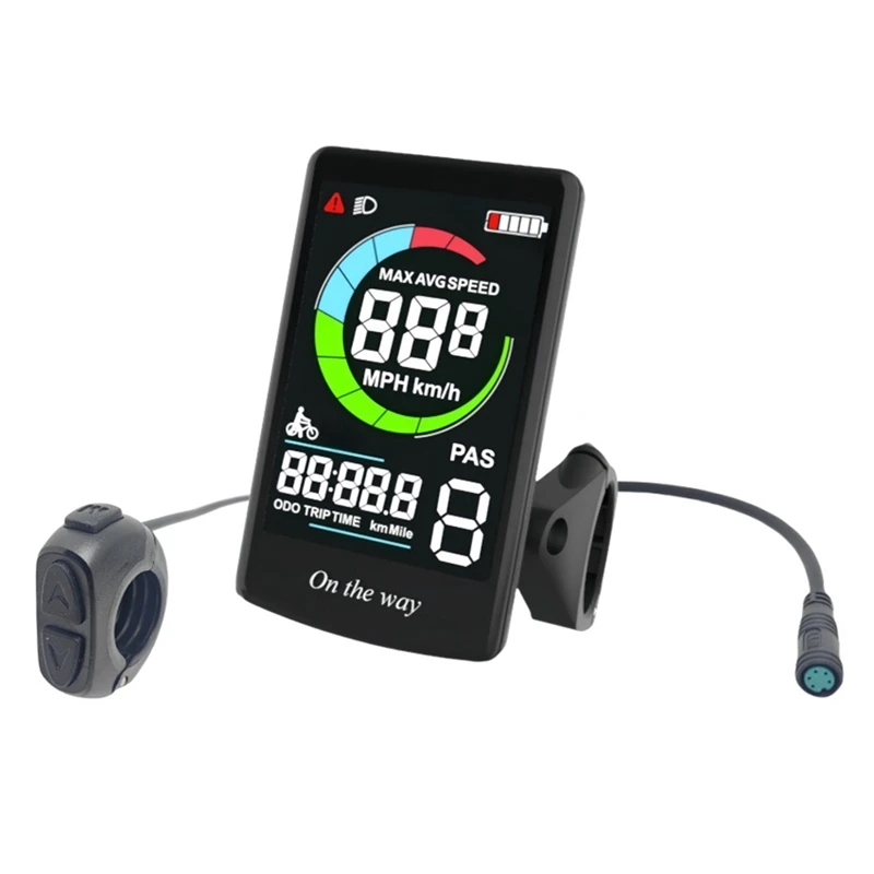 Electric Bicycle C13 Speedometer Color Screen for -UART Mid Motor UART Program for BBS0102B G340 G320