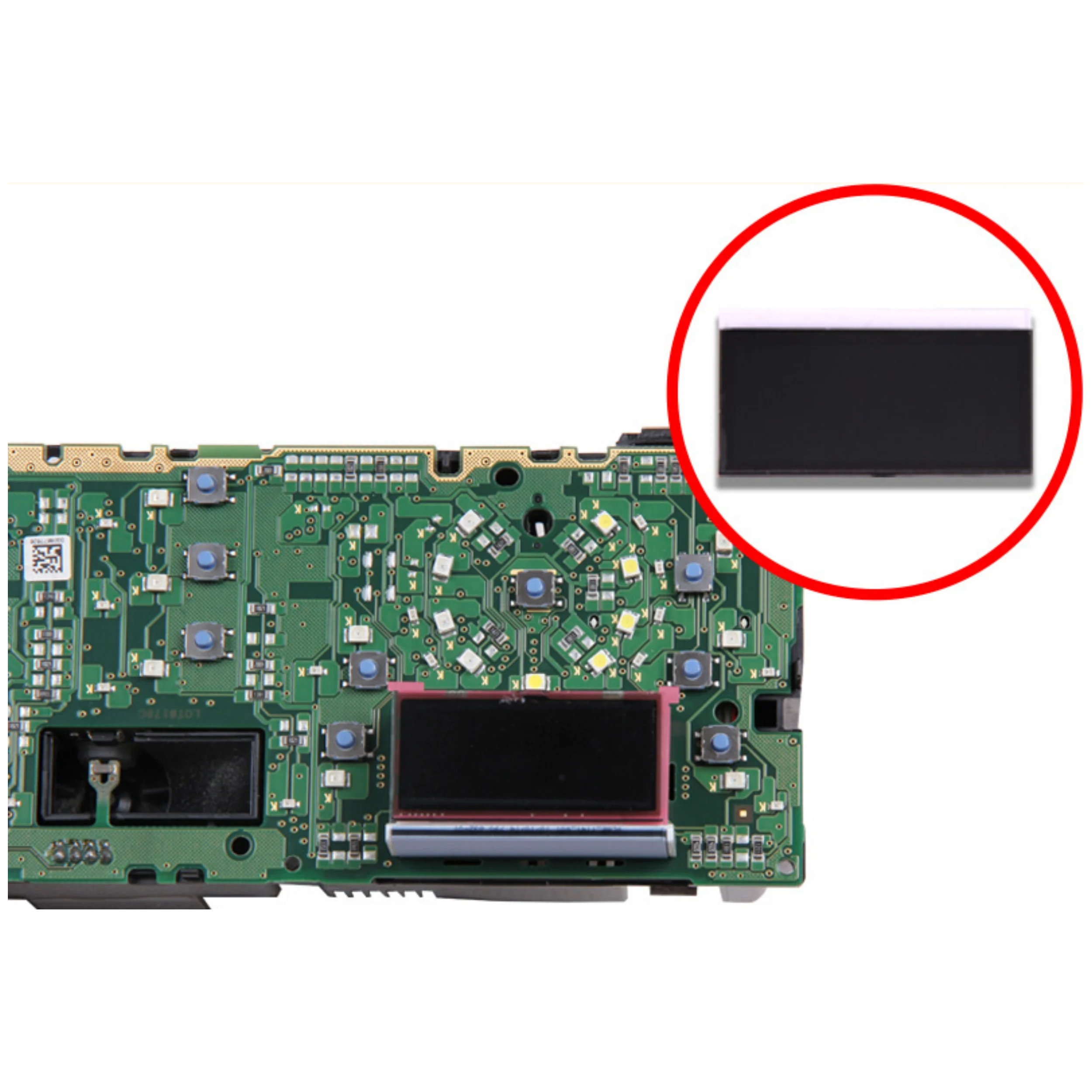 LCD Display Screen For 2005-2011 Audi A6 (4F)/Q7 (4L) Air Conditioning Pixel Repair