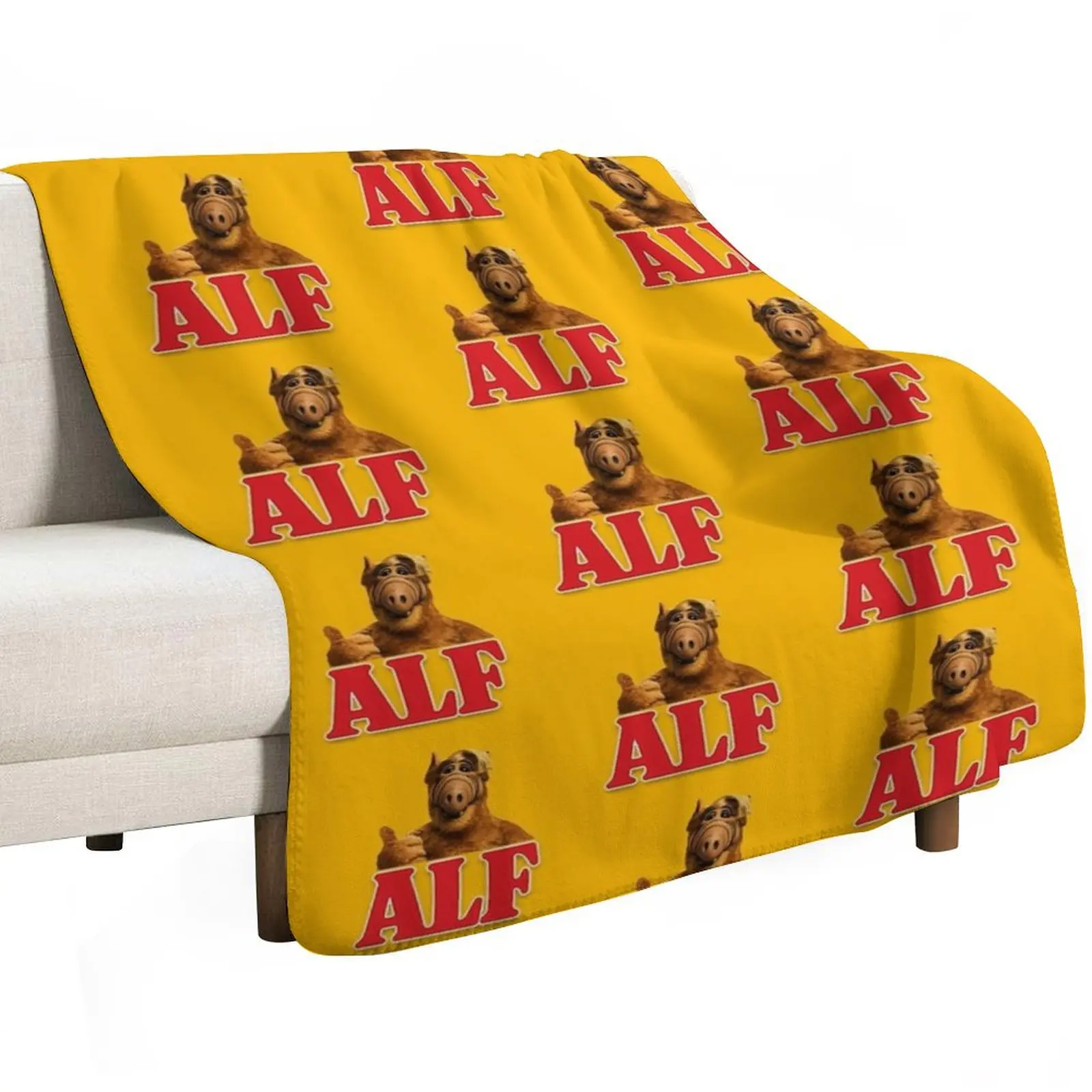 ALF - Alien Life Form Throw Blanket Soft Beds Luxury Designer blankets ands Decorative Sofa Hairys Warm Blankets