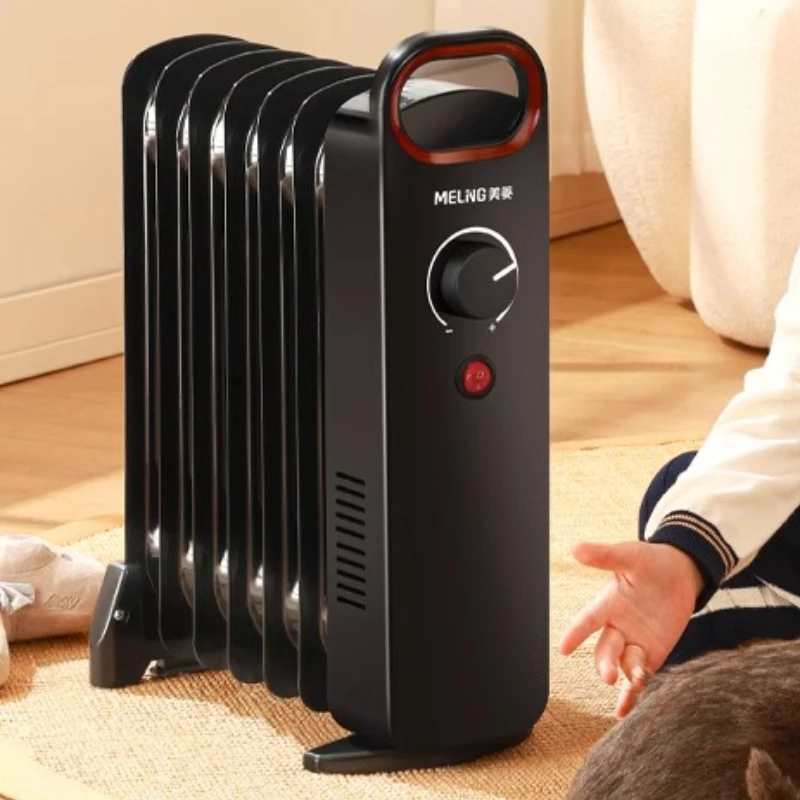 

Meiling Heater Small Oil Ting Mini Electric Heating Office Foot Warmer Household Heater Energy Saving Small Sun