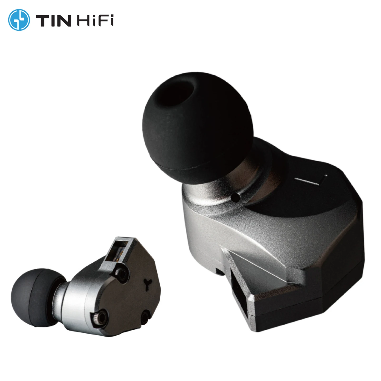 TINHIFI C2 In-Ear Wired Earphone Mech Warrior Dynamic Driver IEM LCP PU Composite Diaphragm DD 0.78 2pin CNC Metal Hifi Earphone