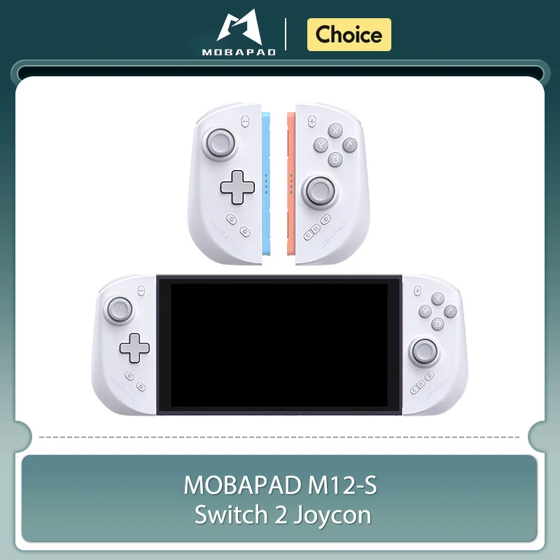 Manette de jeu MOBAPAD M12 S Joycon pour Nintendo Switch 2 avec sticks TMR, boutons mécaniques Joypad pour console Switch 2
