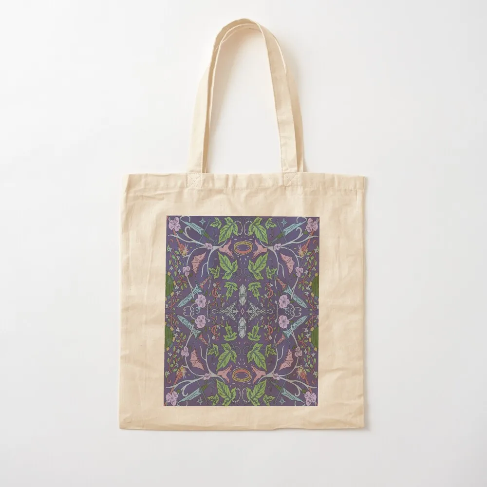 morris-inspired middle earth Tote Bag Woman shopper bag custom canvas bag Handbags