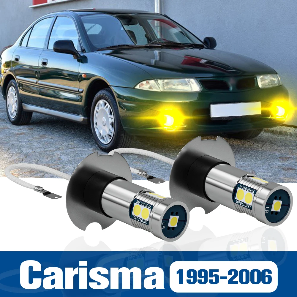 

2x LED Fog Light Blub Lamp Accessories Canbus For Mitsubishi Carisma 1995-2006 1996 1997 1998 1999 2000 2001 2002 2003 2004 2005