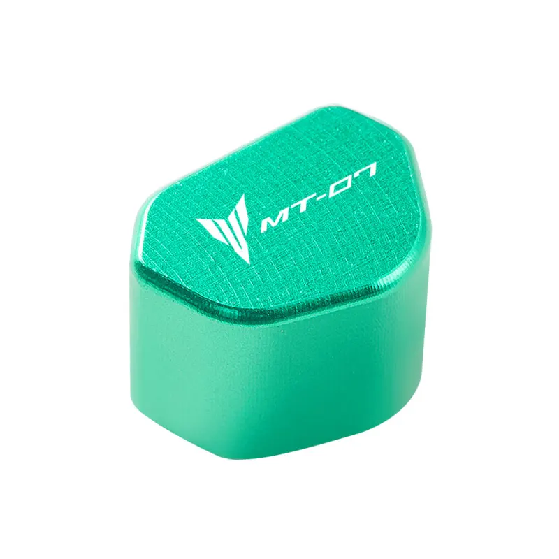 جديد لياماها MT07 MT MT-07 اكسسوارات دراجة نارية CNC التبديل زر بدوره إشارة التبديل غطاء مفتاح