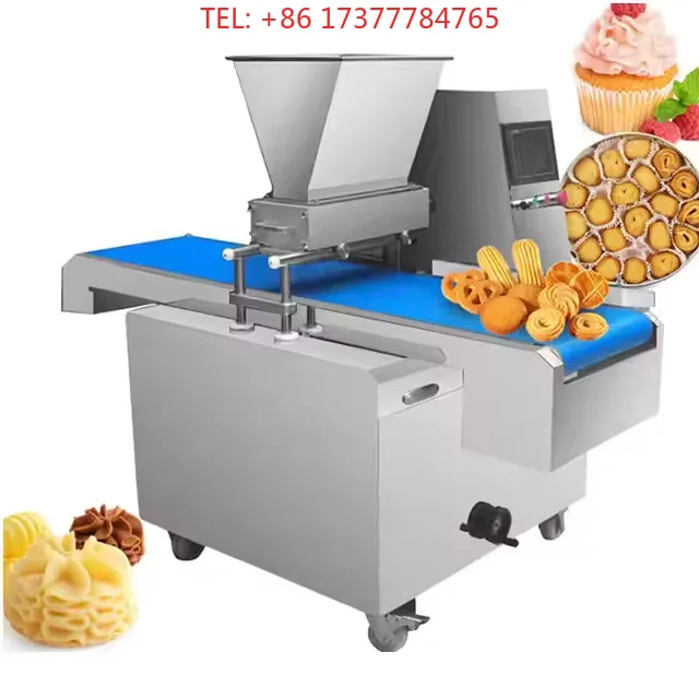 Automatic Chocolate Cookie Maker Machine Model Bakery Oven Small Automation Biscuit Making Machine