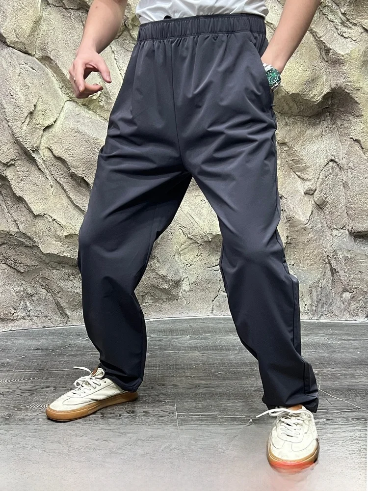 

Outdoor Men's Lightweight Breathable Qui Dry Casual Pants Zipper Fly Straight Leg Pants Polyester Nylon Blend Comfortable Fit