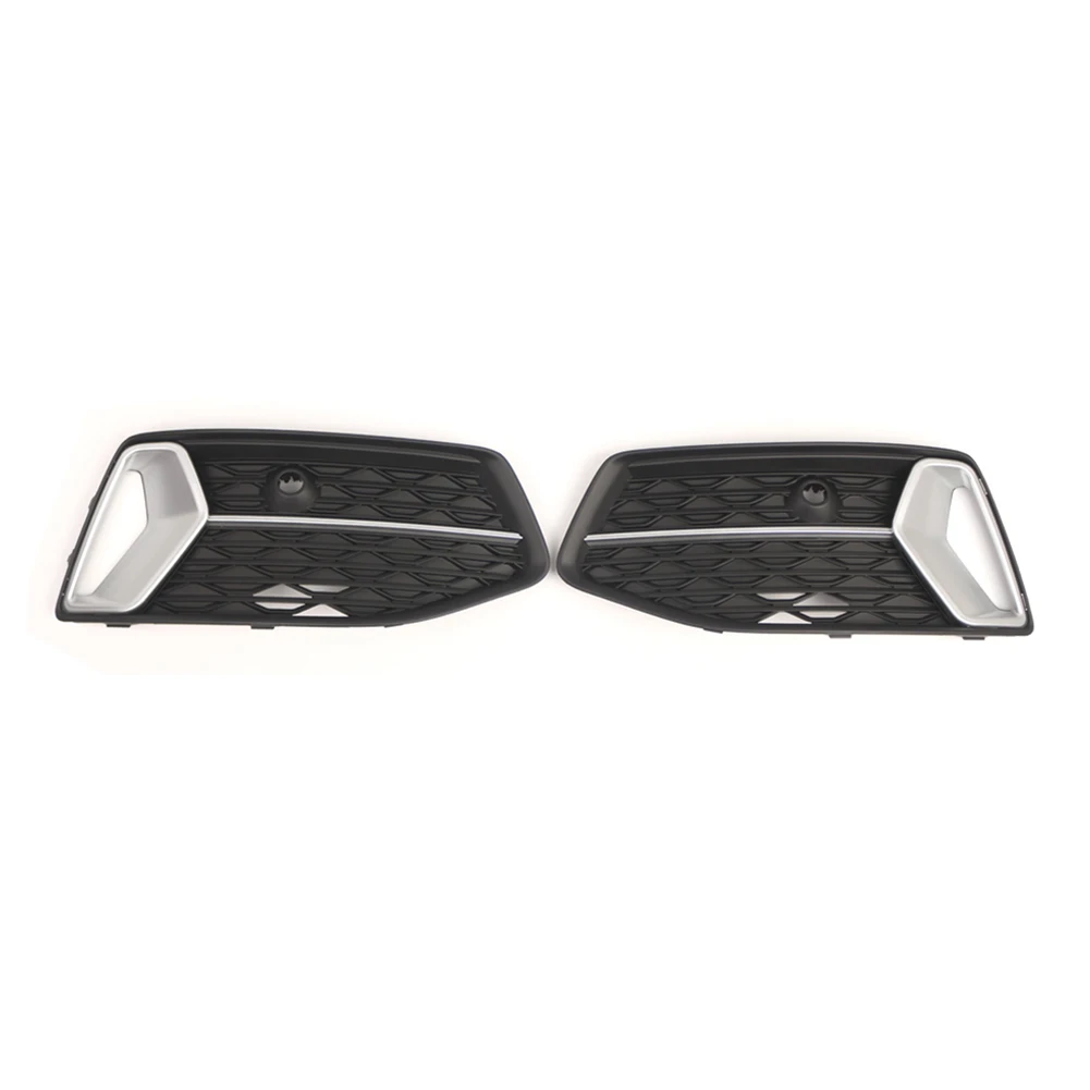 

Replacement Front Bumper Fog Light Cover Grille 2PCS for For A6 2019 to 2023 4K0807647 Fits Standard Base Models