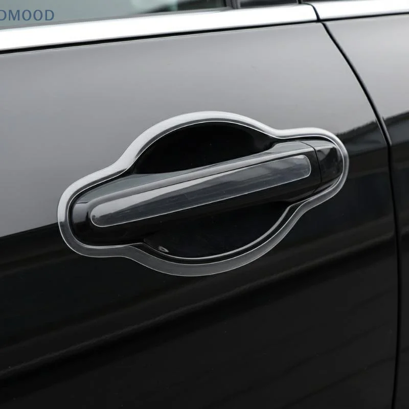 【CR】Durable 4PCS Car Door Bumper Strip Anti-scratch Multi-layered for Superior Protection